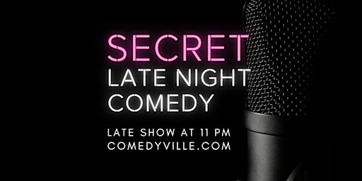 English Stand Up Comedy Show ( Secret Late ) at the Montreal Comedy Clubs primary image