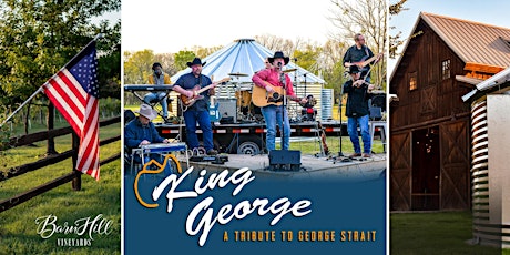 George Strait covered by King George Band and Great TEXAS Wine!!!