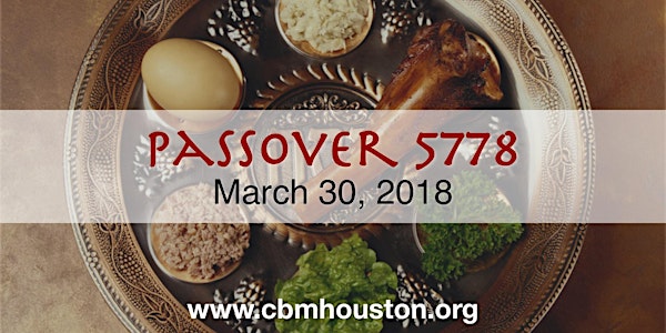 Annual Passover Seder 2018