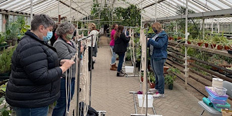 Macrame Plant Hanger at Plymouth PARC