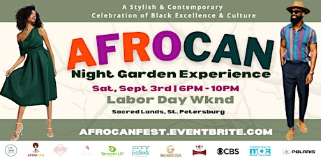 Imagen principal de AfroCAN: Night Garden Experience