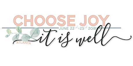 Choose Joy Event 2018 primary image