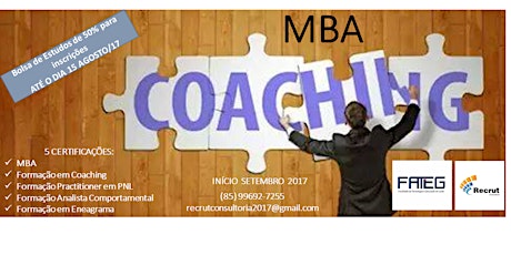 Imagem principal do evento MBA em Coaching (matrícula)