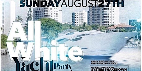 DJ SIRMANNY's 6th Annual All White Yacht Event primary image