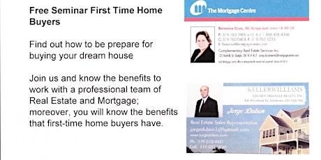 Free Seminar First Time Home Buyers and New to Canada primary image