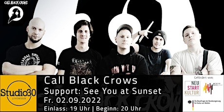 Call Black Crows | See You at Sunset @Studio 30