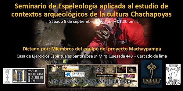 Seminario de Espeleología en contextos Arqueológicos