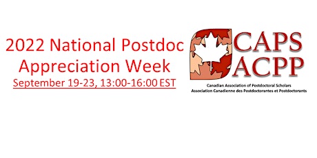 2022 National Postdoc Appreciation Week (September 19 -  23) primary image