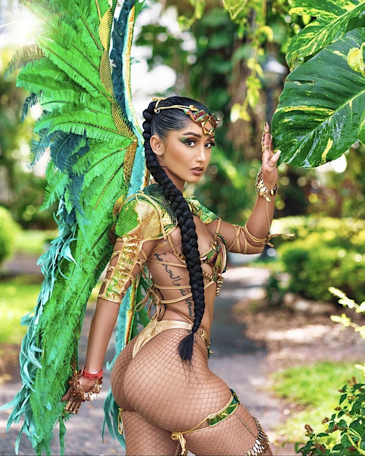 Trinidad Carnival 2023 - Deposit Only | Makeup, Hair, Photoshoot Services image