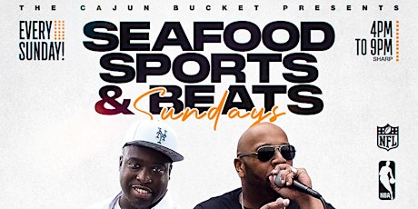 Seafood, Sports & Beats Sundays