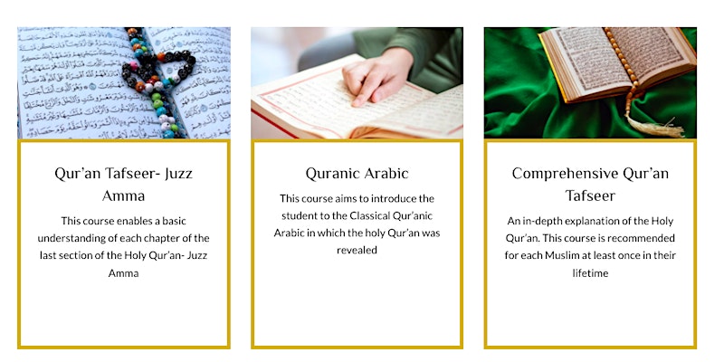 Online Islamic Courses for Ladies, Men & Children