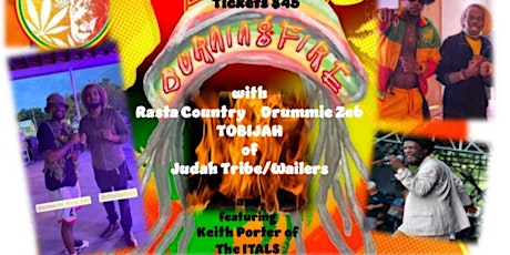 BURNING FIRE feat. Tobijah of Judah Tribe, Keith Porter and Rasta Country