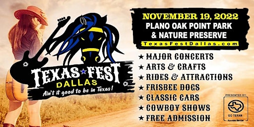 TexasFest Plano - Frisco at Oak Point Park - 11/19/2022