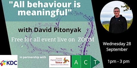 "All behaviour is meaningful"	featuring David P