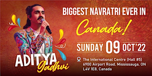 BIGGEST NAVRATRI EVER!!! Aditya Gadhvi Live October 09, 2022 !!!