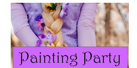 Primaire afbeelding van Paint Party with Rapunzel!