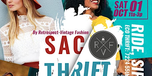 SAC THRIFT TOUR: Ride, Sip & Thrift