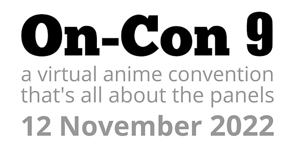 On-Con 09: An Online Anime Convention That's All About the Panels