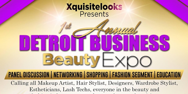 Vendor Registration: Detroit Business and Beauty Expo 