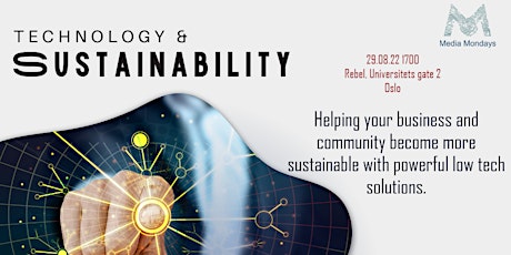 Hauptbild für Technology and Sustainabiliy