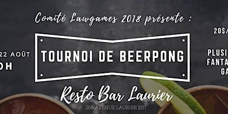 Tournoi de Beer Pong Lawgames 2018 primary image
