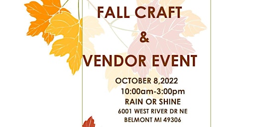 Fall Craft and Vender Show