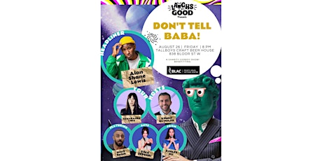 Don't Tell Baba! A charity comedy show primary image