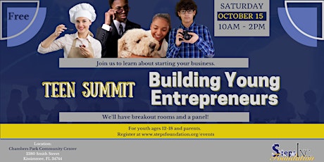 Teen Summit - Building Young Entrepreneurs
