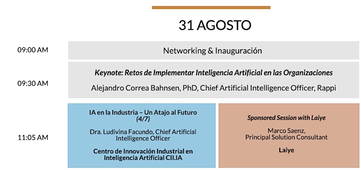 Imagen de LATAM AI Conferencia 2022: Inteligencia Artificial Aplicada (IAA)
