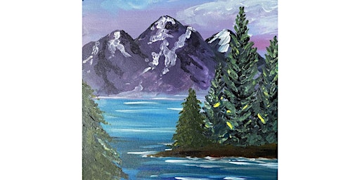 Primaire afbeelding van Mountain Serenity - Paint and Sip by Classpop!™