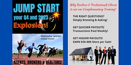 JUMP START your Q4 and 2023!