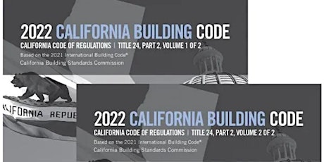 2022 California Building Code Updates