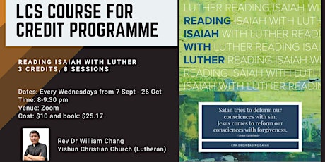 Reading Isaiah with Luther primary image