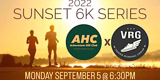 AHC x Vanier Running Group Sunset 6k Series (Sept 2022 edition - sunset 5) primary image