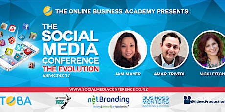The Social Media Conference NZ - The Evolution #SMCNZ17 primary image