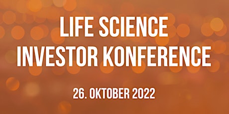 Life Science Investor konference den 26. oktober