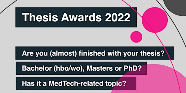 Young Medical Delta Thesis Awards