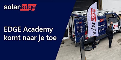 SolarEdge academy - Edge Academy on wheels