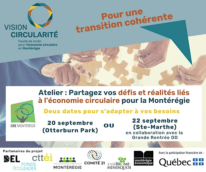 Image de Atelier participatif - Les défis en économie circulaire (Ste-Marthe)