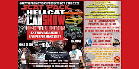 Scatpack/Hellcat Carshow Bikeshow & TrailRide Groups Extravaganza