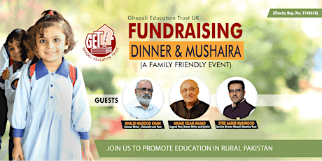 Fundraising Dinner & Mushaira at Glasgow 2022 primary image