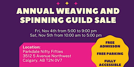 Annual Heritage Weavers & Spinners Guild Sale