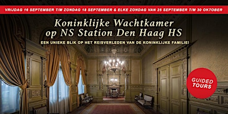Primaire afbeelding van Rondleiding Koninklijke Wachtkamer Den Haag HS