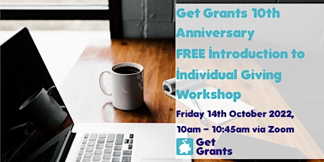 10th Anniversary FREE Introduction to Individual Giving Workshop