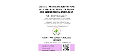 Women Farmers March in Washington, DC