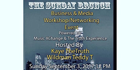 Sunday Brunch Business & Media Workshop Networking Event primary image