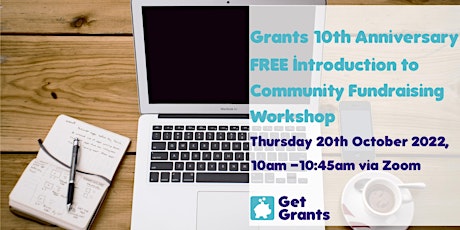 10th Anniversary FREE Introduction to Community Fundraising Workshop