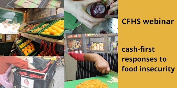 Cash-first responses to food insecurity