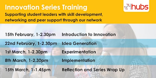 Student Hubs' Innovation Training Series