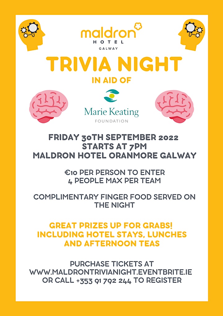 Maldron Galway Trivia Night image